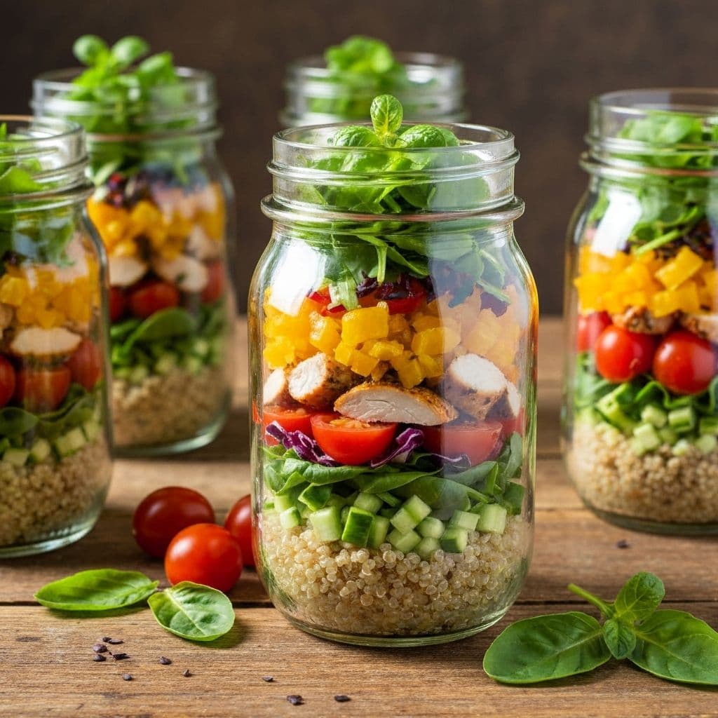 5-Day Mason Jar Salads