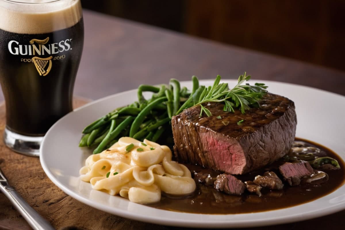 Guinness-Braised Slow Cooker Corned Beef with Buttered Savoy Cabbage