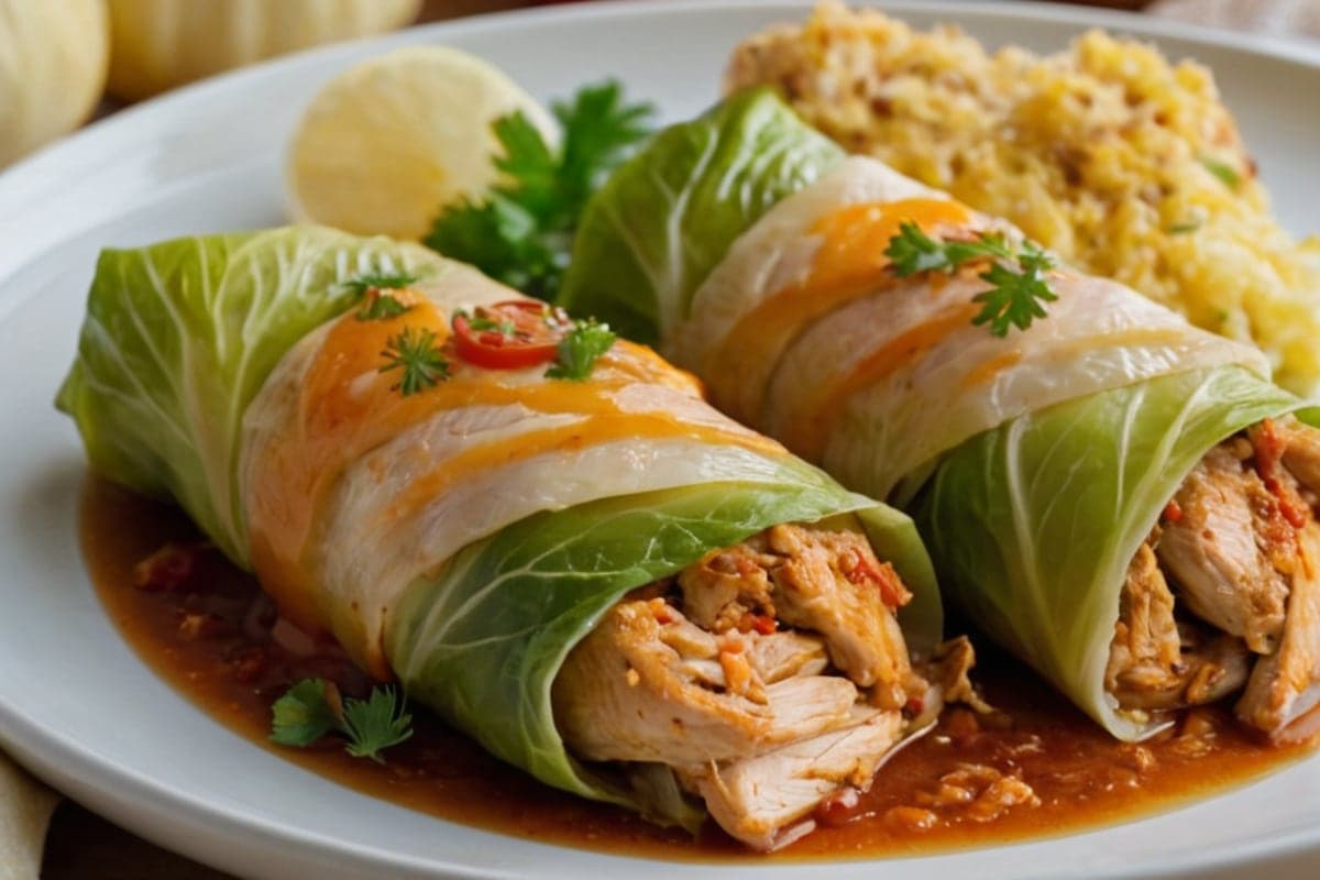Turkey-Stuffed Cabbage Wraps