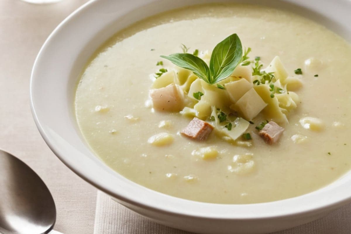 Creamy Cabbage & Potato Soup