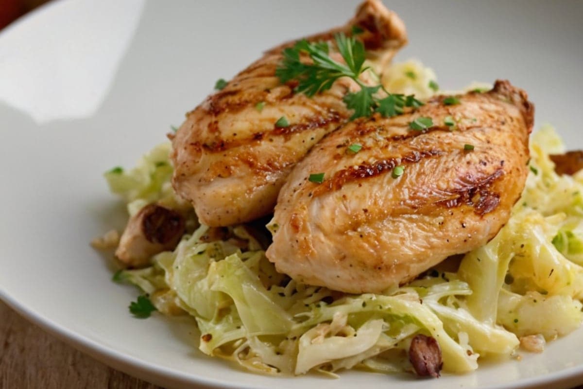 15-Minute Garlic Butter Sautéed Cabbage