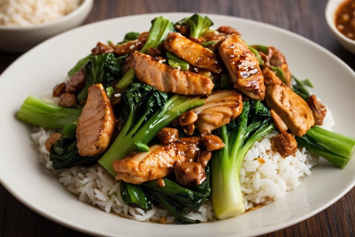 10-Minute Spicy Bok Choy Stir Fry