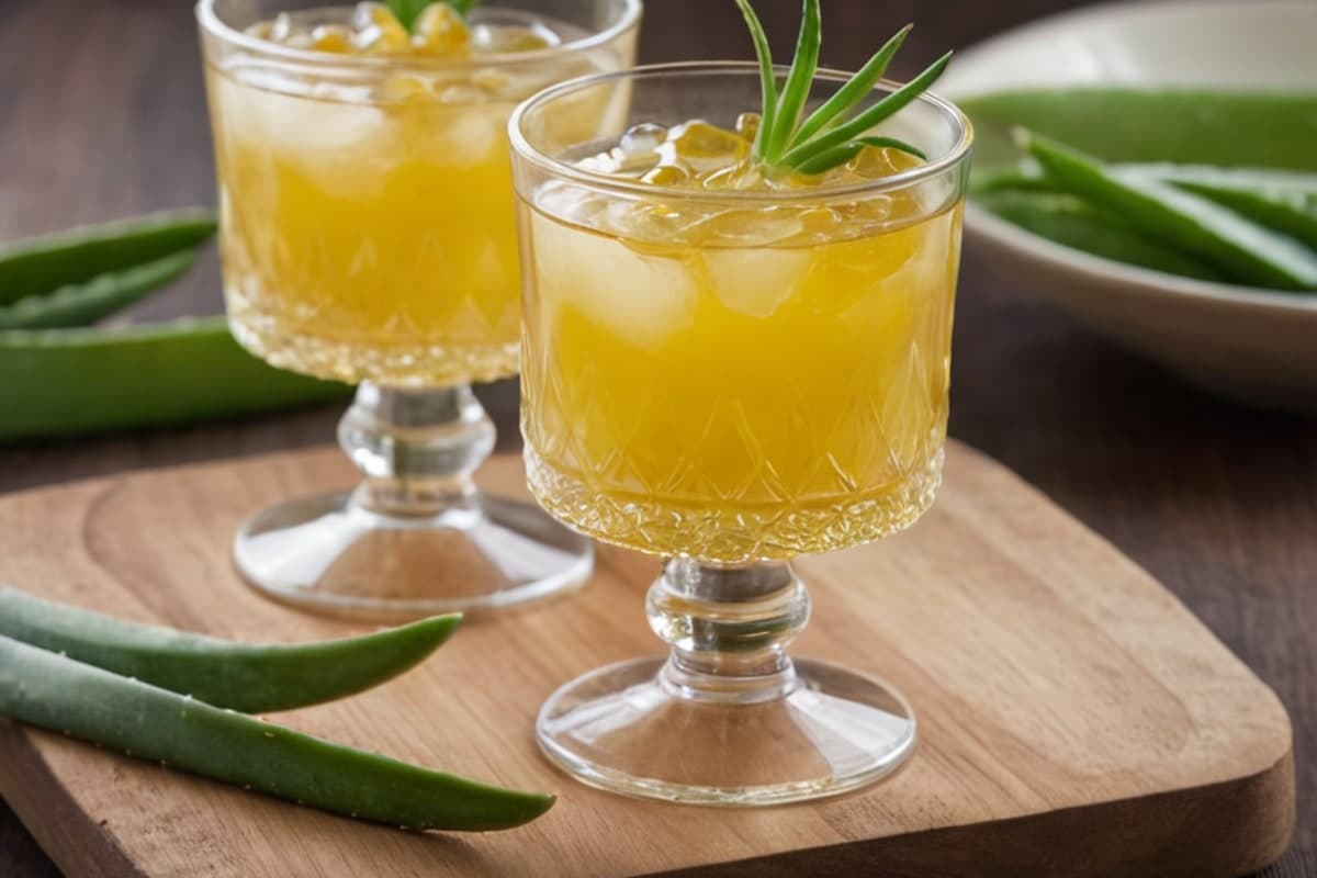 Gut-Health Focused Aloe Vera Juice Jelly