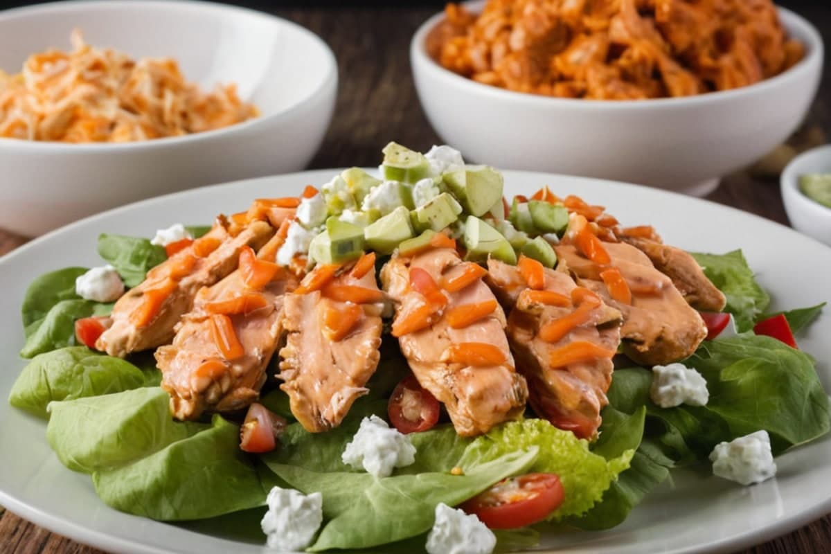 Low Carb Buffalo Chicken Salad