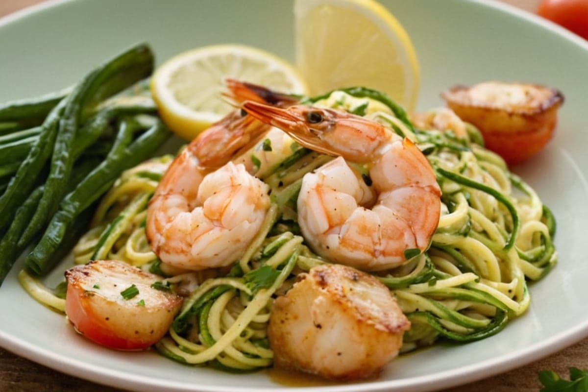 20-Minute Shrimp Scampi with Zoodles