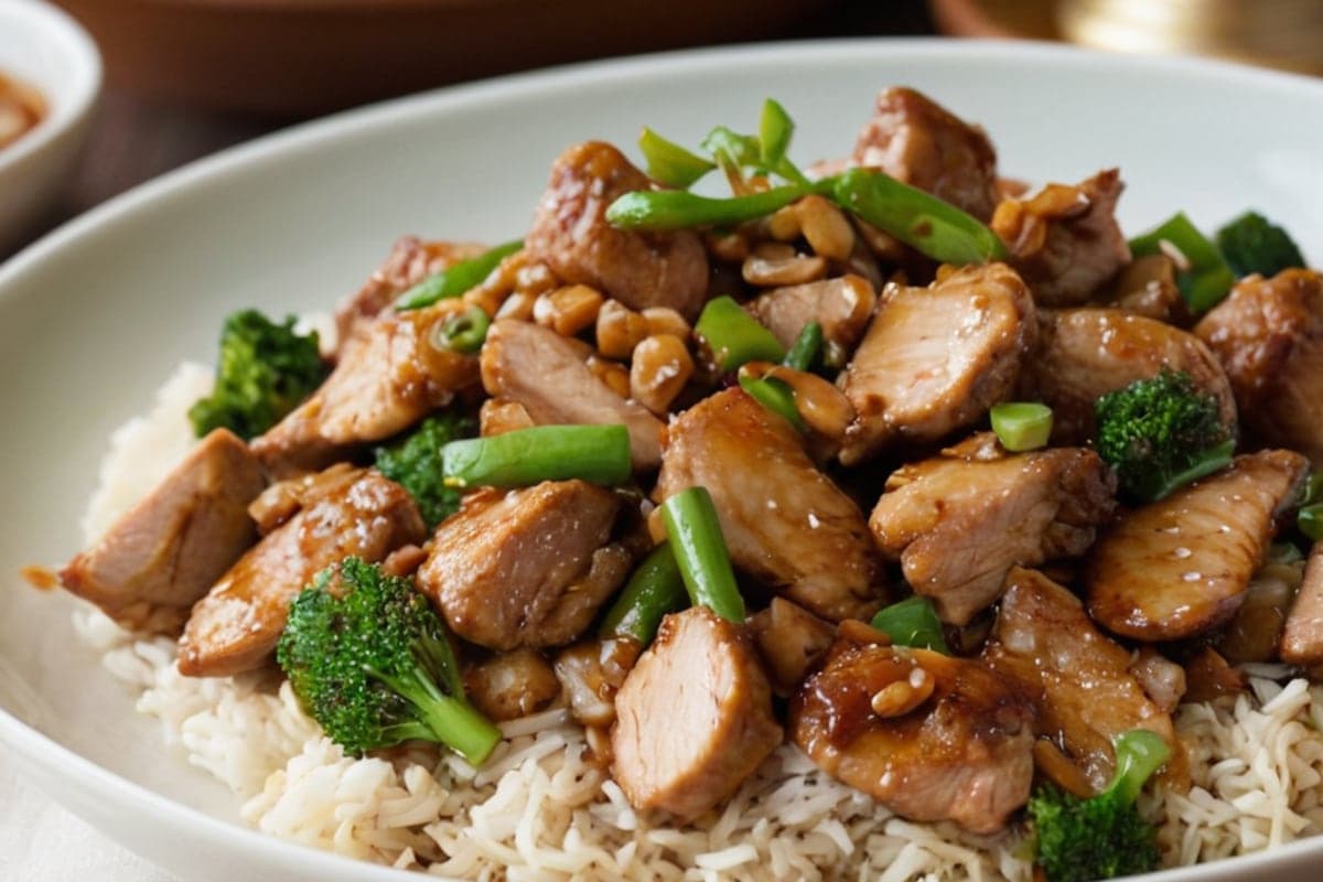 20-Minute Garlic Ginger Pork Stir Fry