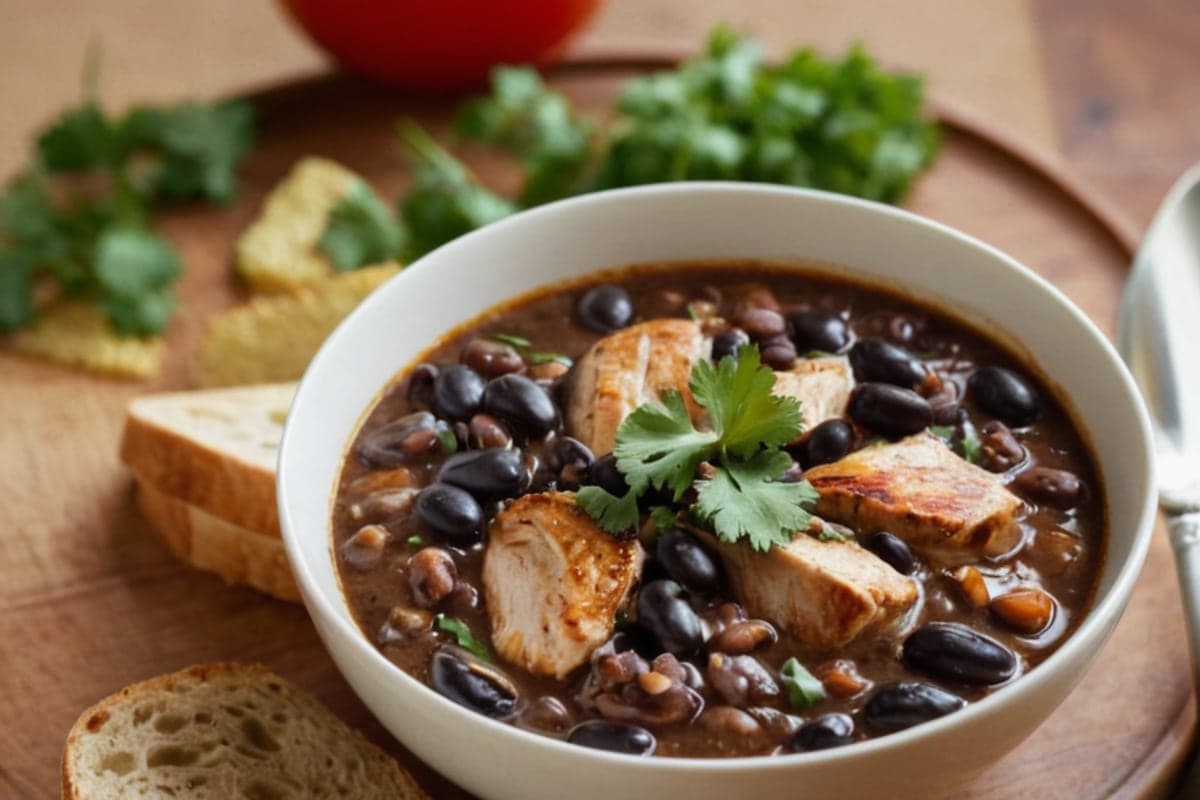 Budget-Friendly Black Bean Soup in 20 Minutes