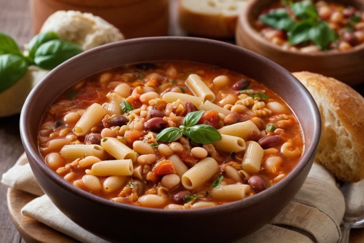 One-Pot Pasta Fagioli (Italian Bean & Pasta Soup)