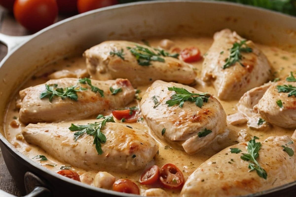 One-Pot Creamy Tuscan Chicken