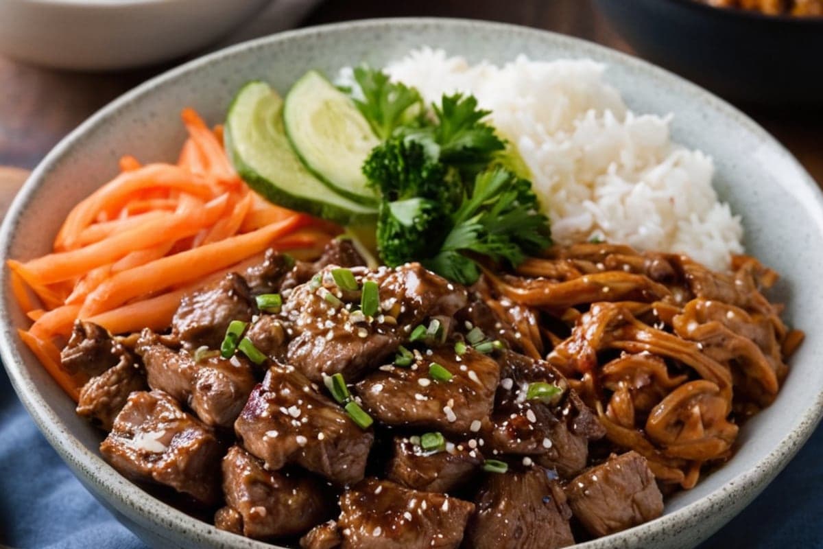40g Protein Korean Beef Bulgogi Bowls in 25 Minutes