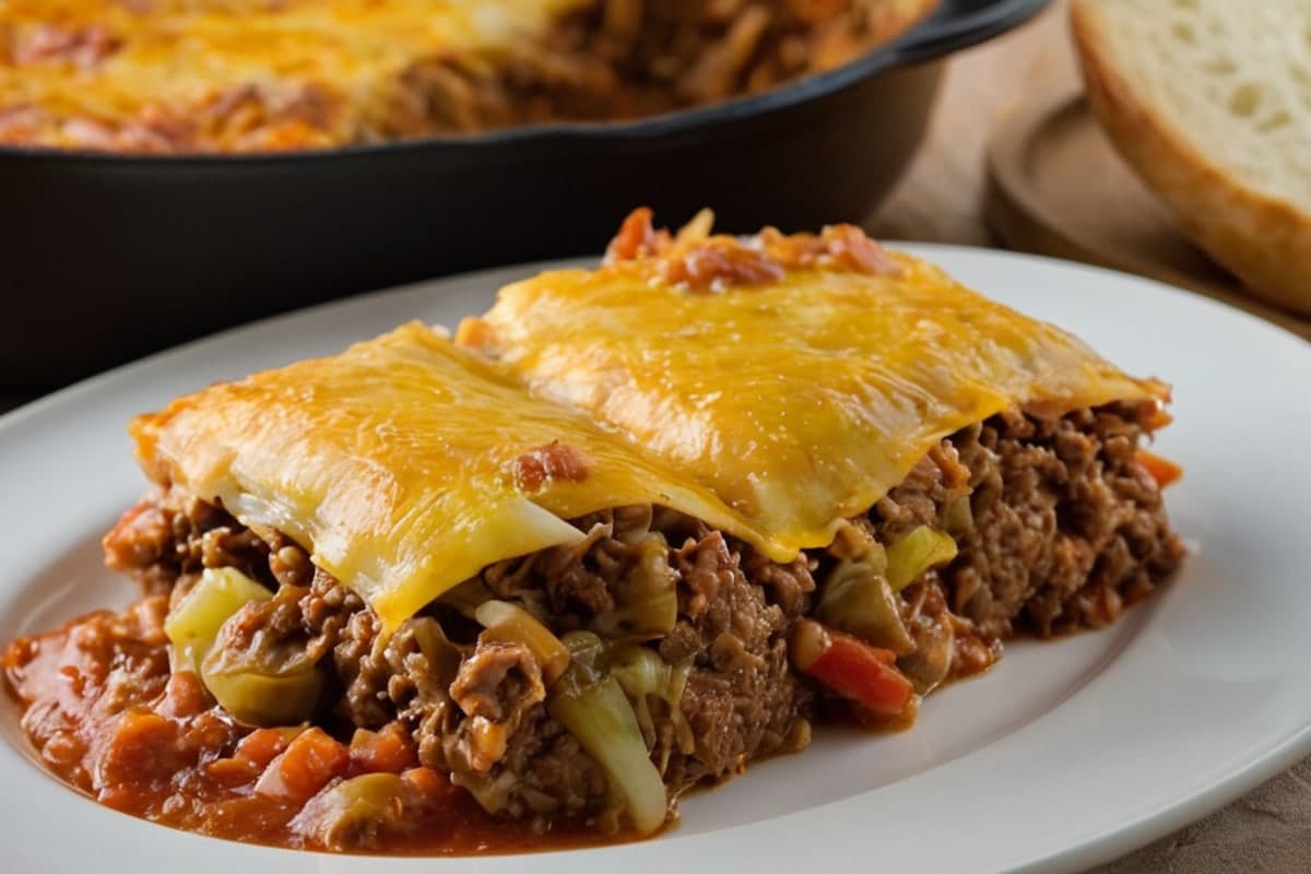 Make-Ahead Cabbage Roll Casserole That Feeds 8