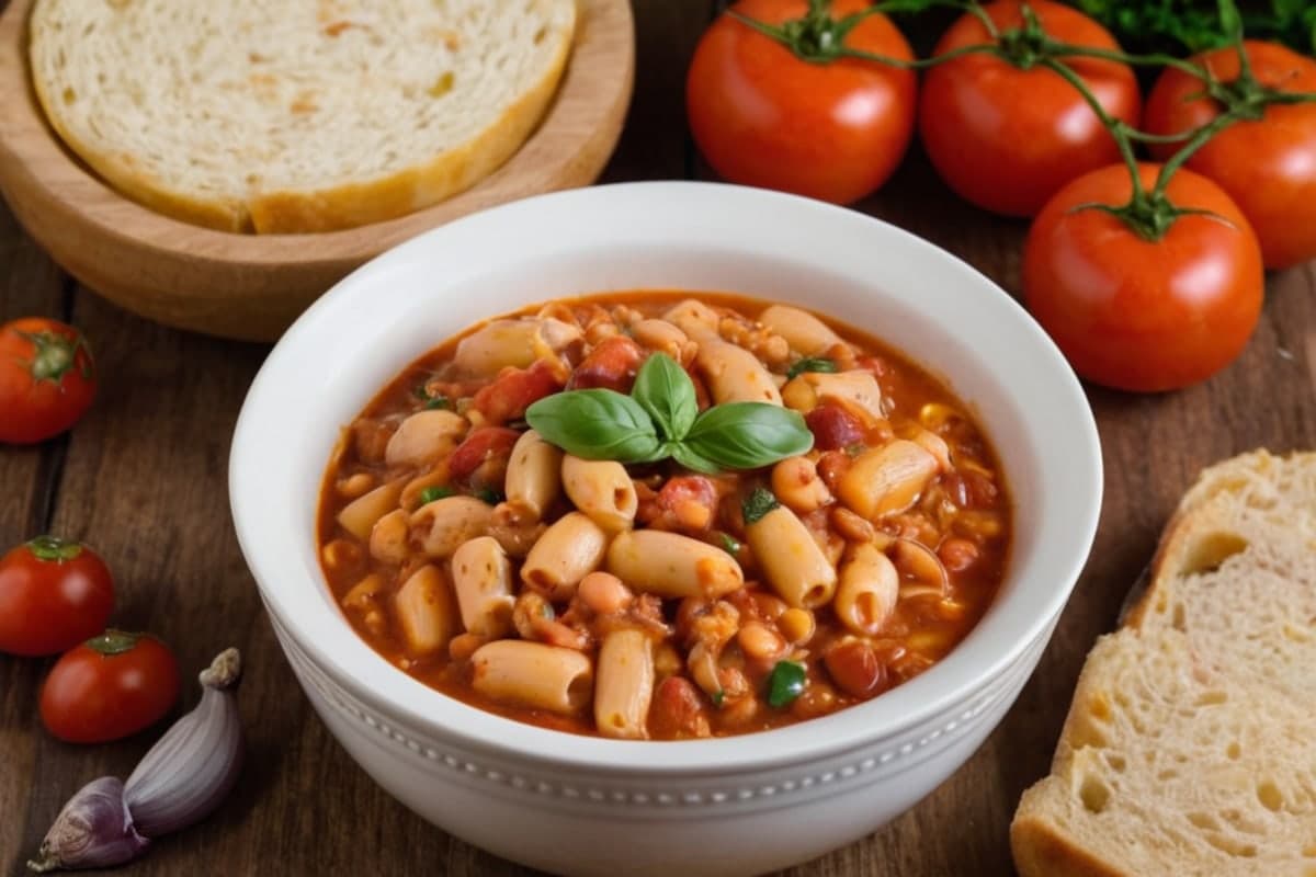 Italian Pasta e Fagioli (Pasta & Beans) for Pennies a Bowl