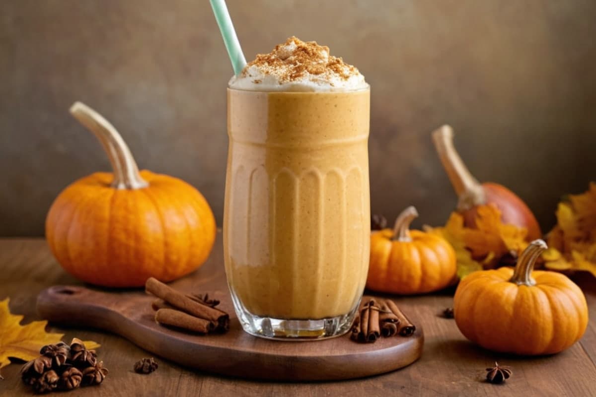 Creamy Pumpkin Spice Gut-Health Smoothie (Fall Favorite)