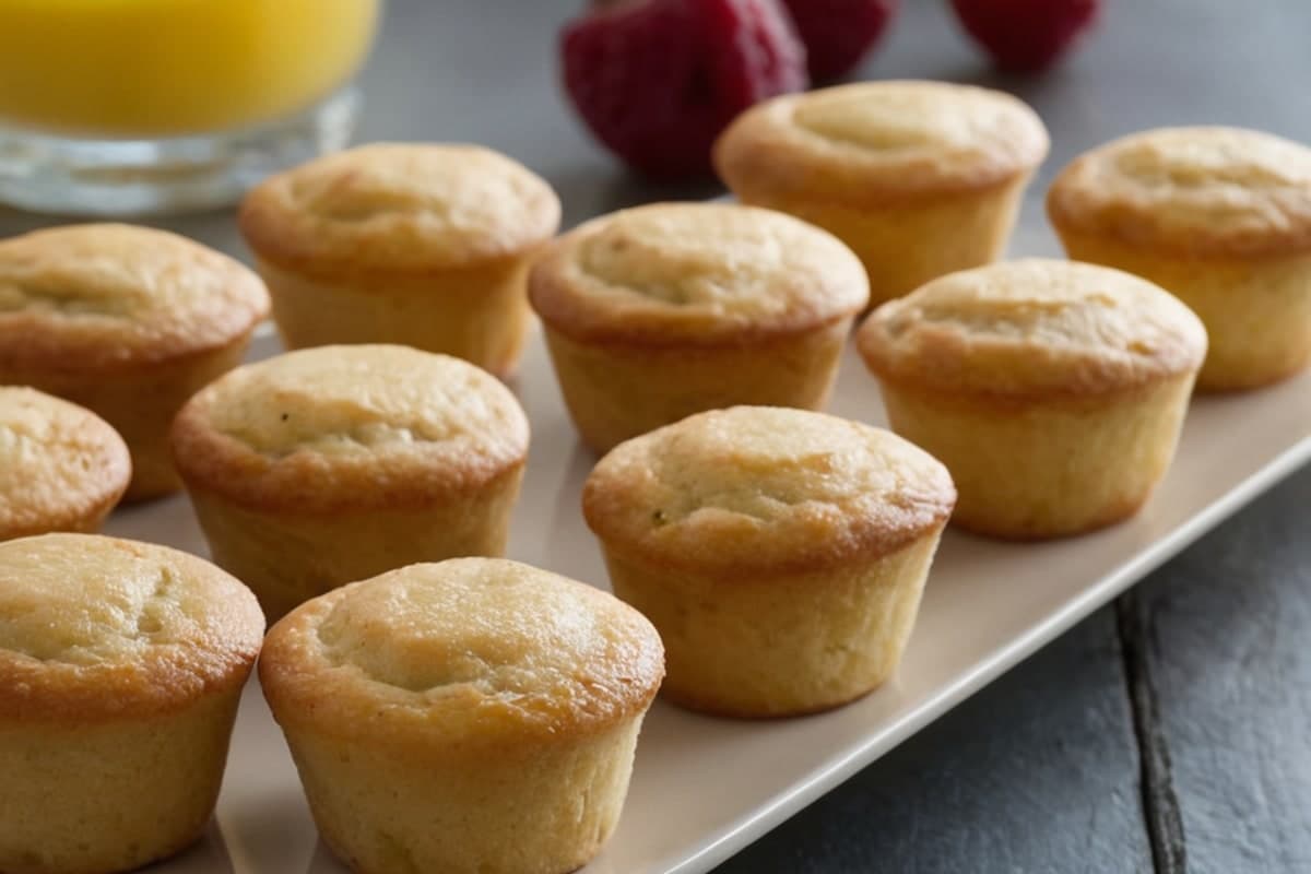 Freezer Mini Pancake Muffins for School Lunchboxes