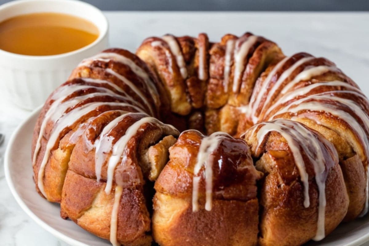 Pull-Apart Cinnamon Roll Monkey Bread for Lazy Sundays
