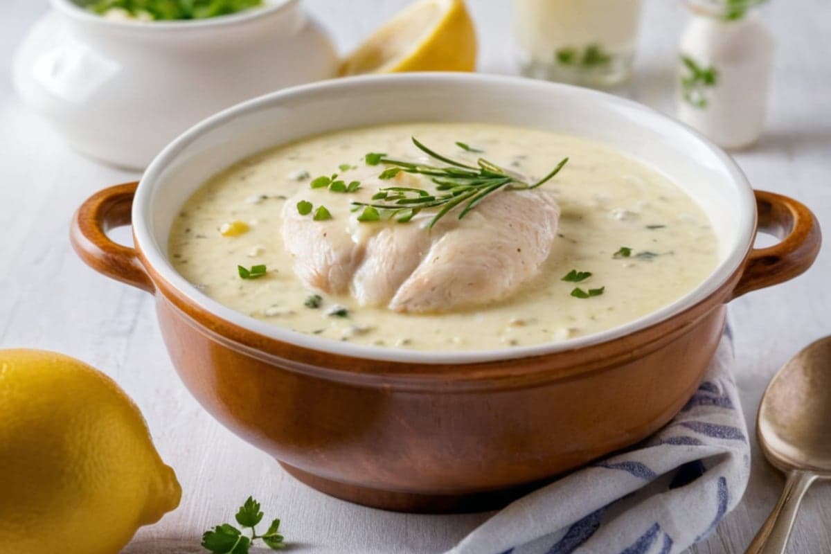 Greek Avgolemono — The Creamy Lemon-Egg Soup That Soothes Everything