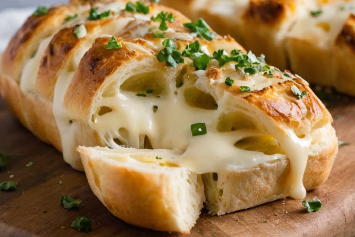 Cheesy Pull-Apart Garlic Bread That Disappears in Minutes